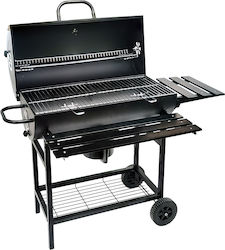 Bormann Bbq1172 Charcoal Grill with Wheels 70cmx35cmcm