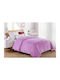 Dimcol Κουβέρτα Fleece Υπέρδιπλη 220x240εκ. Lila