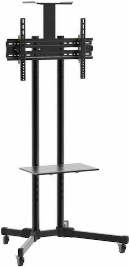 Serioux Βάση Τηλεόρασης Τοίχου έως 70" και 50kg Μαύρο