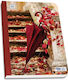 Skag Linen-Bound Street Icon Notebook 16.8x25.4cm 3 Subjects Umbrella 278591