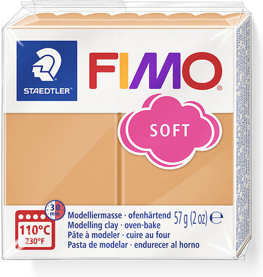 Staedtler Fimo-soft Полимерна Глина Бежов 57гр Сорбе от папая