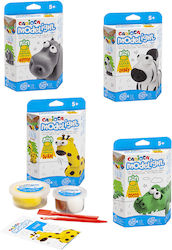 Carioca Children's Clay Set Multicolours 40gr (Various Designs) 1pc