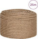 vidaXL Σχοινί Gestrickt 14mm 25m Jute 2.75kg