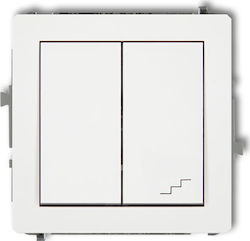 Karlik Wall Switch White