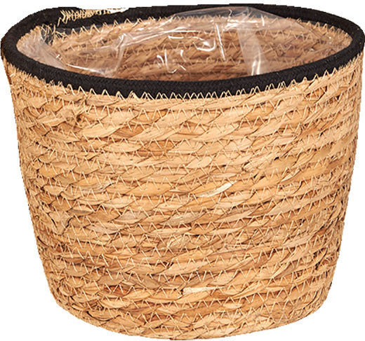TnS Plant Pot Wicker Brown