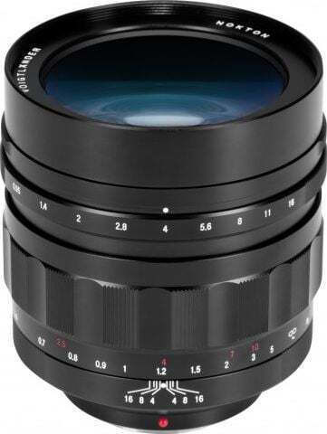 Voigtlander Camera Lens Nokton 60mm f/0.95 Telephoto for Micro Four Thirds (MFT) Mount Black