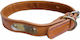 Ikaros Haustier Leder Hundeleine 20mm X 45cm Beige