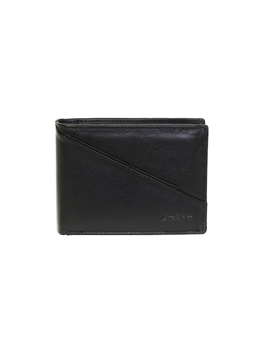 Lavor Men's Leather Wallet with RFID Black