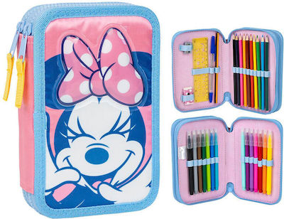 Disney Pencil Case with 2 Compartments