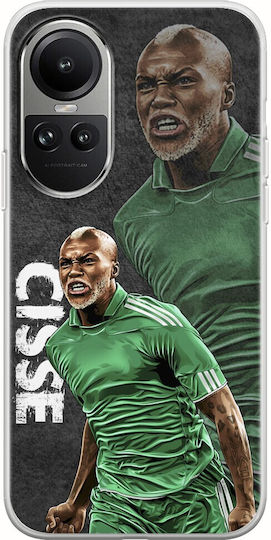 Football Legends Djibril Cisse Oppo Reno 10 Pro 5g Flexible Tpu Transparent Silicone