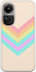 Rainbow Oppo Reno 10 Pro 5g Flexible Tpu Διάφανη Σιλικόνη