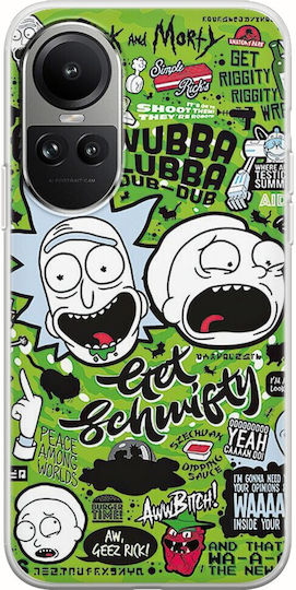 Rick Morty Oppo Reno 10 Pro 5g Flexible Tpu Transparent Silicone