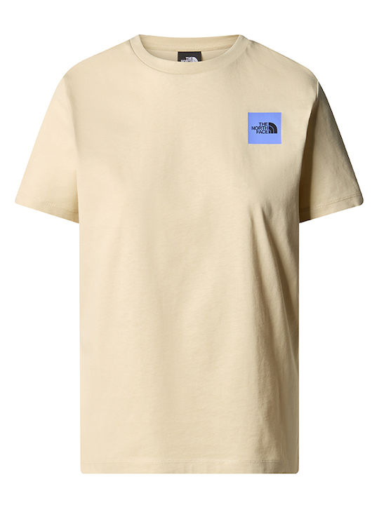 The North Face Coordinates Γυναικείο T-shirt Ecru