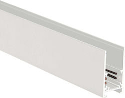 Μαγνητικη Ραγα Surface Εξωτερικη 48v 3m Λευκη N 2082w-3