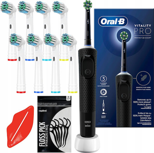 Oral-B Vitality Pro Protect X Clean Electric Toothbrush Black