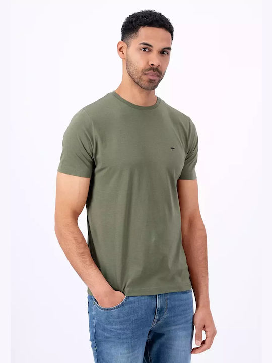 Fynch Hatton Herren T-Shirt Kurzarm Dusty Olive