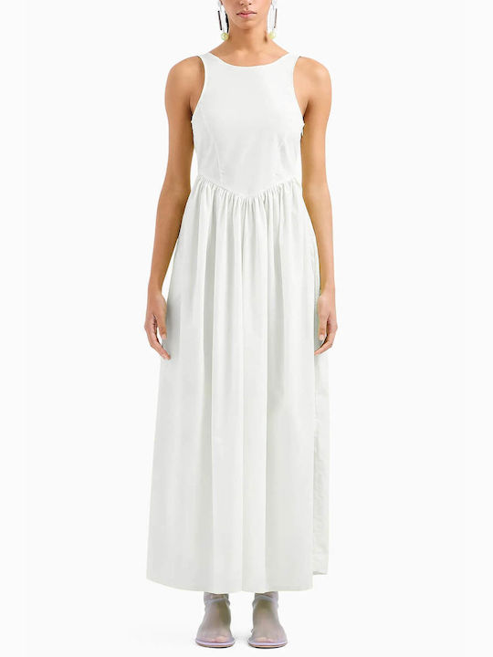 Emporio Armani Dress Bianco Ottico