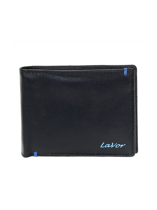 Lavor Men's Leather Wallet with RFID Blue