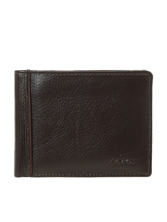 Lavor Leather Men's Wallet Classic with RFID Brown