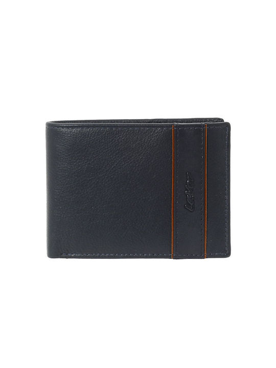 Lavor Men's Leather Wallet with RFID Blue