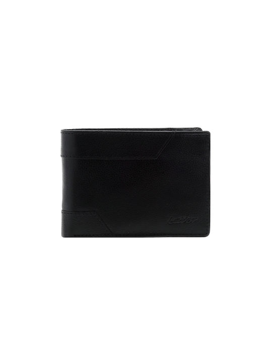 Lavor Men's Leather Wallet with RFID Black