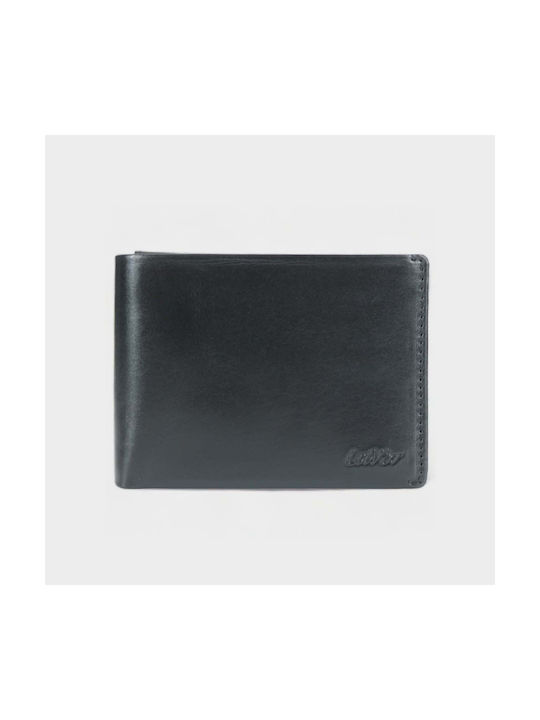 Lavor 6008 Men's Leather Wallet Black