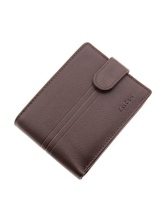Lavor Men's Leather Wallet with RFID Coffee