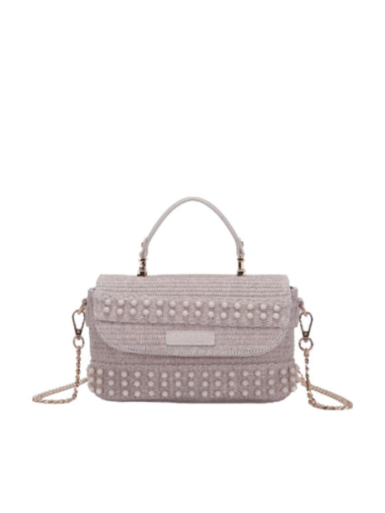 La Carrie Straw Women's Bag Shoulder Beige