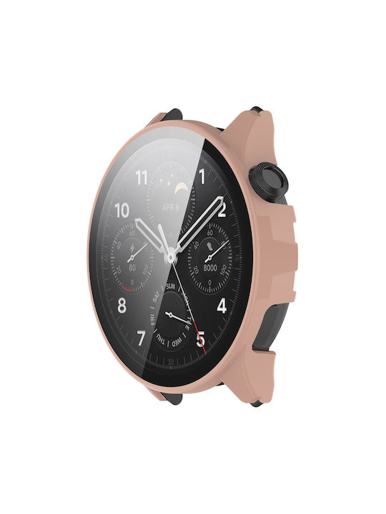Xiaomi Watch S1 Pro Tempered Glass Film Pc Watch Case Pink
