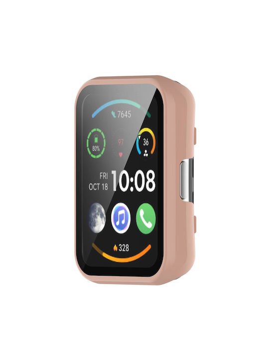 Huawei Watch Fit Special Edition Pc + 9h Tempered Film Integrated Watch Protective Case Pink Huawei Watch Fit Special Edition Pc + 9h Tempered Film Integrated Watch Protective Case Pink