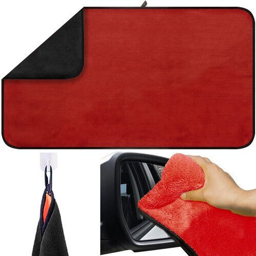 Xtrobb Car Microfiber Drying Cloth Red 90x60cm