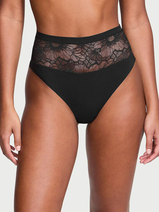 Victoria's Secret Γυναικείο Slip Μαύρο