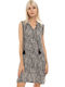Pink Label Damen Mini Kleid Strand Pink