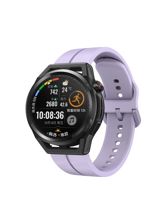 Huawei Watch Gt Runner 22mm Loop Silicone Watch Band Purple