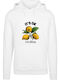 It's Ok Men's Sweatshirt with Hood White