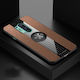 Oneplus 8 Pro Xinli Stitching Cloth Texture Tpu Phone Case Ring Holder Brown