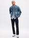 GAP Herren Jeanshose in Slim Fit Blau