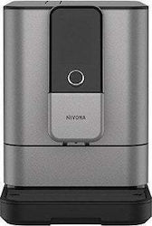 Nivona NIVO 8103 300008103 Αυτόματη Μηχανή Espresso 1465W Πίεσης 15bar με Μύλο Άλεσης Γκρι