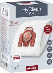 Miele Fjm Hyclean Σακούλες Σκούπας 4τμχ Συμβατή με Σκούπα Miele