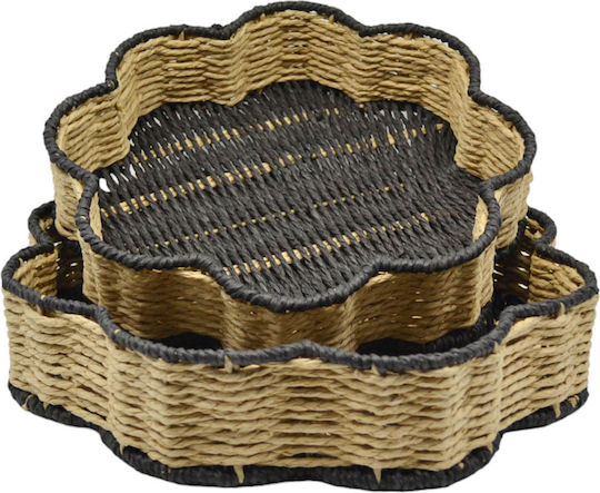Ankor 834549 Tăvi Decorative Din Nuiele