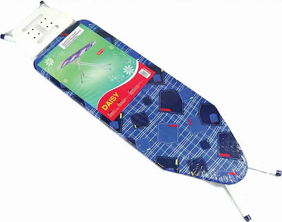 Sidirela Ironing Board for Steam Iron Foldable Blue Patches 120x38cm