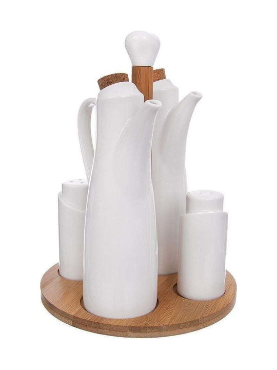 Orion Σετ Λαδόξιδο με Αλατοπίπερο Ξύλινο με Ροή 300ml