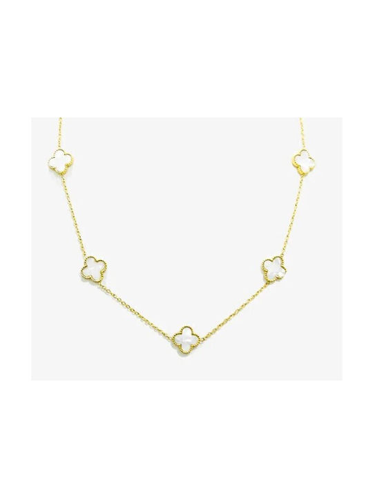 Necklace from Gold Plated Steel