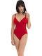 Badeanzug Red