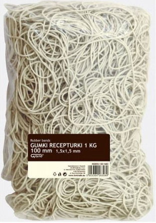 Grand Prix Benzi de cauciuc pentru ambalare cu diametru 100mm Maro 1000gr