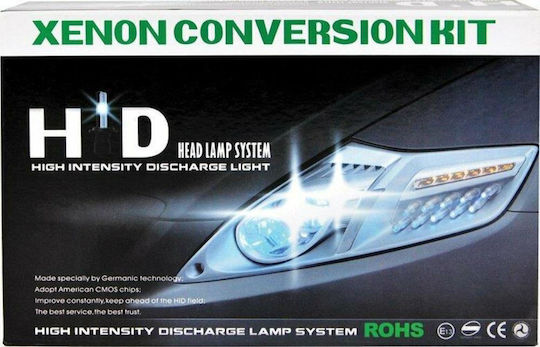 Autoline Car Xenon Kit HID Kit Xenon H3 35W 12V 6000K Cold White