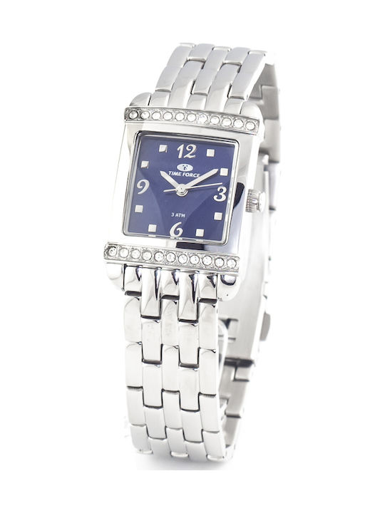 Time Force Ceas Dama 23mm Baterie Argintiu