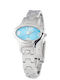 Time Force Women's Watch with Silver Metal Bracelet