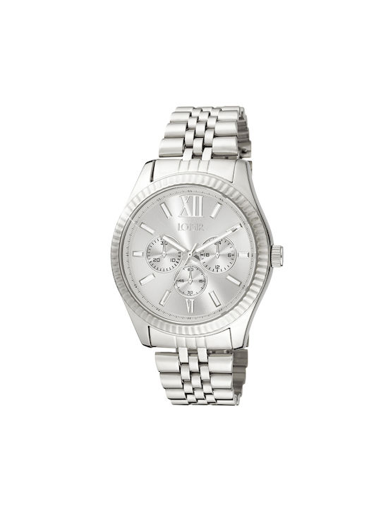 Loisir Watch with Silver Metal Bracelet