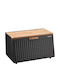 Klausberg Bread Box Wooden Gray 17x35.5x20cm